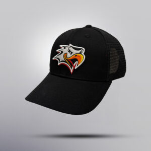 Musta trucker-lippis